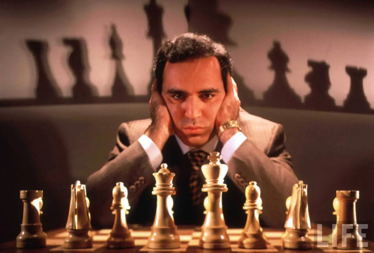 Fearsome Garry Kasparov